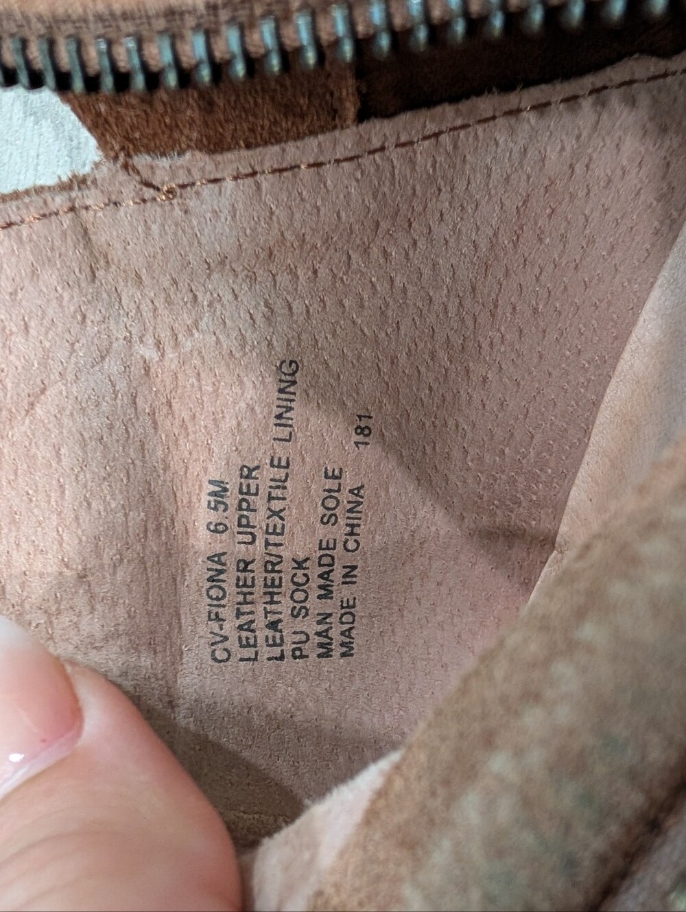 Chelsea & Violet Fiona Brown Suede Ankle Booties Size 6.5 - Picture 5 of 8
